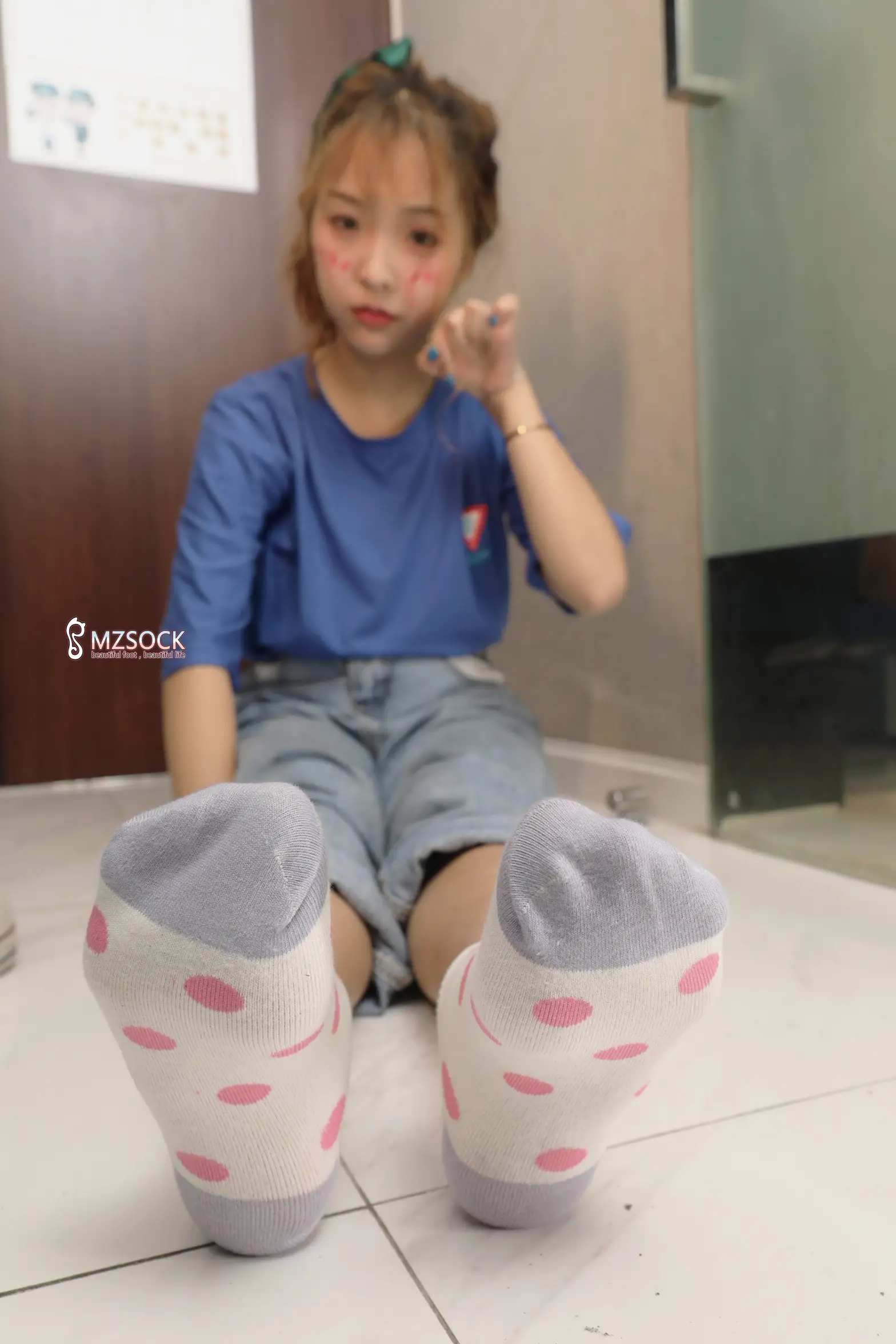 [Mzsock] Love beautiful feet NO.077 Ella！#[74P]-52