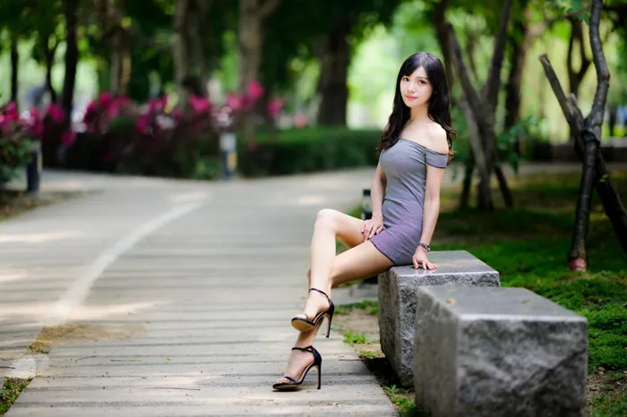 [Mzsock] NO.045 Bao Stockings and High Heels Beautiful Legs Outdoor Shot street photography#[79P]-22